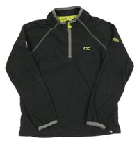 Antracitová fleecová funkčná mikina s logom Regatta