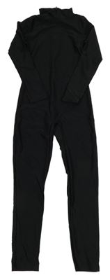 Kockovaným - Čierny elastický overal