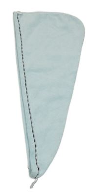 Světlemodrý froté turban