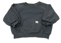 Tmavosivá overisize mikina s vreckom M&S