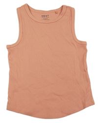 Ružový rebrovaný top Next