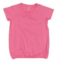 Neonově růžové sportovní tričko H&M