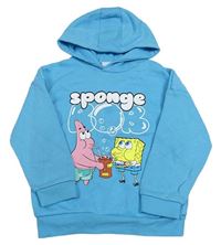 Tyrkysová mikina so Spongebobem a kapucňou Primark