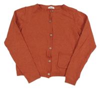 Tehlový prepínaci sveter Next