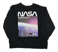Černá mikina Nasa H&M