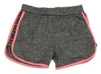 Sivo-ružové športové kraťasy Sezon