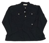 Čierna ľahká košeľa Chandsmama