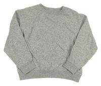 Sivá melírovaná mikina