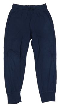 Tmavomodré tepláky H&M