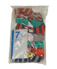 Nové - 7x - Slipy s obrázkem a nápisem dne PRIMARK