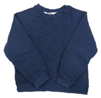 Tmavomodrá mikina H&M