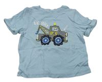 Svetlomodré tričko s traktorom George