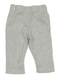 Svetlosivé melírované ľahké tepláky