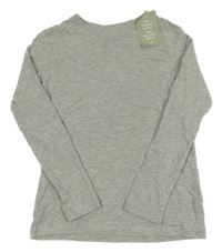 Nové - Šedé melírované triko H&M