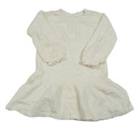 Bílé mušelínové šaty