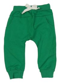 Zelené ľahké tepláky