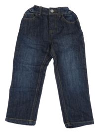 Tmavomodré straght fit rifle Denim Co.