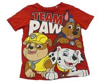 Červené tričko s Paw Patrol C&A