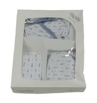 Nové - 5set - Bílé body s letadly + rukavice + čepice + triko + polodupky Rapife
