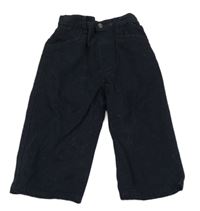 Tmavomodré široké rifle Next