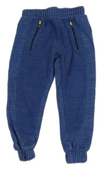 Tmavomodré žebrované tepláky M&S