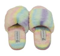 Farebné chlpaté papučky Primark vel. 33/34