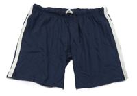 Tmavomodro-biele bavlnené kraťasy Kiki&Koko