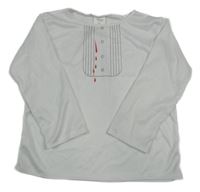 Kostým - Bílé triko s potiskem krve 