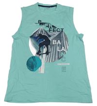 Světlemodré tílko se skejťákem Yigga