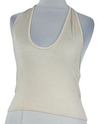 Dámský pudrový crop top Boohoo 