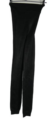 Dámské černé zateplené punčochové legíny Primark 