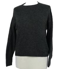 Dámsky tmavosivý sveter H&M