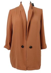 Nové - Dámsky skořicový sakový cardigán Primark