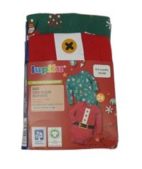 2x body červené- Santa Claus+ zelené s obrázkyLupilu
