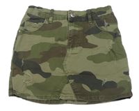 Army rifľová sukňa Denim Co.
