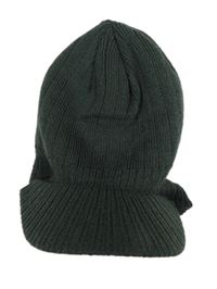 Khaki čepice s kšiltem