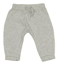 Bílo-šedé melírované tepláky Matalan