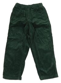 Tmavozelené manšestráky