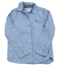 Světlemodrá košile s výšivkou H&M
