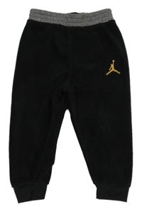 Čierne fleecové tepláky Air Jordan