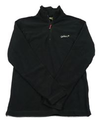 Čierna fleecová funčkní mikina Gellert