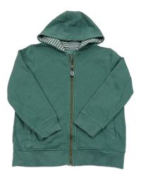 Zelená prepínaci mikina s kapucňou John Lewis