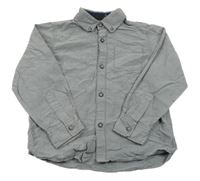 Sivá melírovaná košeľa Matalan