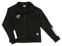 Čierno-biela prepínaci športová mikina s logom Sondico