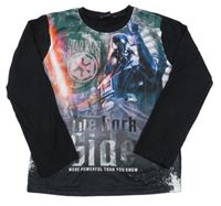 Černo-barevné pyžamové triko s obrázkem - Star wars