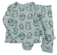 Světlemodré pyžamo se zvířátky George 