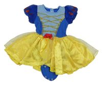 Kostým - Modré body se žlutou sukní - Sněhurka 