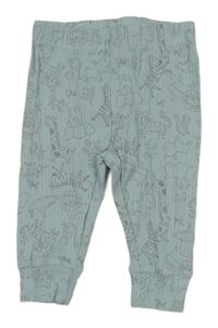 Svetlomodré tepláky so zvieratkami Lily & Dan