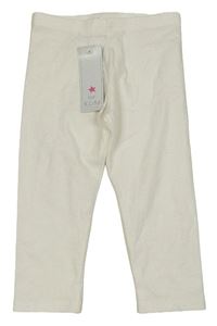 Nové - Bílé capri legíny F&F