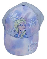 Fialovo-světlerůžovo/světlemodrá šiltovka s Elsou Disney